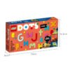 乐高(LEGO)积木 41950 丰富多彩的 DOTS – 拼搭字母