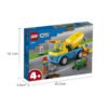 乐高(LEGO)积木 60325 水泥搅拌车