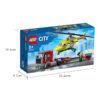 乐高(LEGO)积木 60343 救援直升机运输车