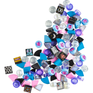 乐高(LEGO)积木 41803 DOTS 补充装系列 8 – 光彩夺目