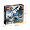 乐高(LEGO)积木 76947 追捕风神翼龙