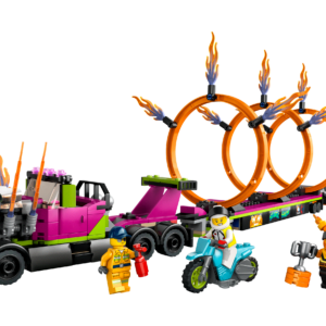 乐高(LEGO)积木 60357 特技卡车与火圈挑战