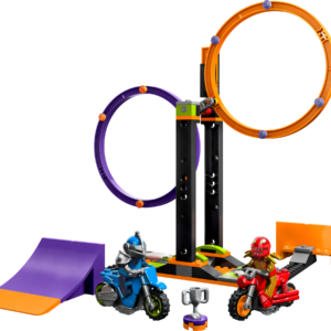 乐高LEGO 城市系列 60360  惊险旋转式特技挑战