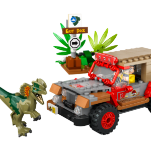 乐高(LEGO)积木 76958 双棘龙伏击