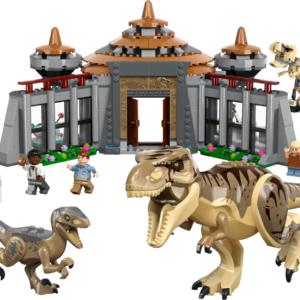 乐高(LEGO)积木 76961 游客中心：霸王龙与迅猛龙暴虐攻击