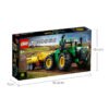 乐高(LEGO)积木 42136 John Deere 9620R 4WD 拖拉机