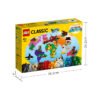 乐高(LEGO)积木 11015 环球动物大集合