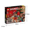 乐高(LEGO)积木 71767 忍者道场神殿