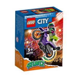 乐高(LEGO)积木 60296 摩托车后轮支撑特技