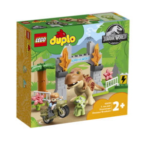 乐高(LEGO)积木 10939 霸王龙和三角龙大逃亡