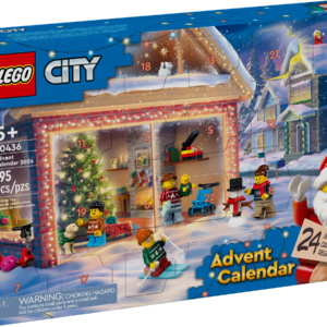 乐高(LEGO)积木 60436 乐高®城市组 2024 年圣诞倒数日历