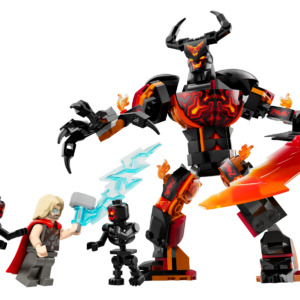 乐高(LEGO)积木 76289 雷神托尔大战苏尔特尔拼搭人偶