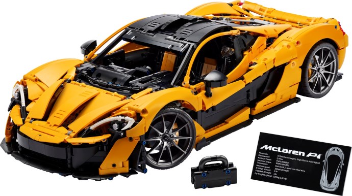 LEGO Technic 42172 McLaren P1 历史最低价！John Lewis仅£242.24（省£147/37%OFF）