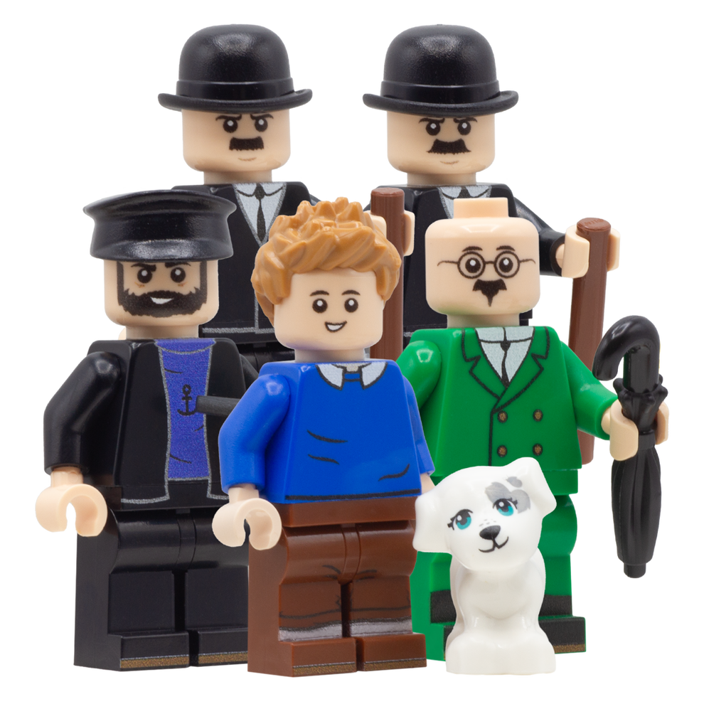 Minifigs.me丁丁人仔完整套装