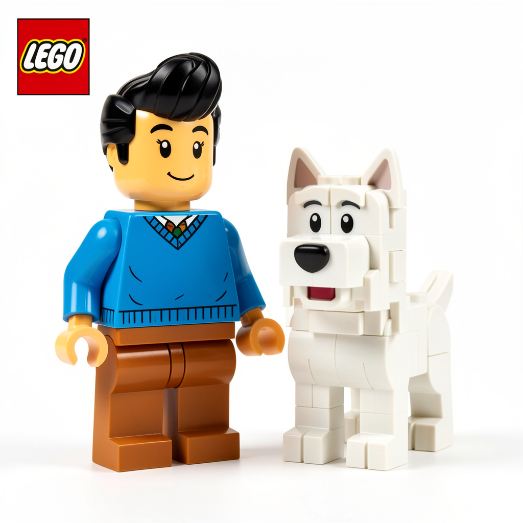 Minifigs.me推出定制丁丁乐高人仔套装，五大角色一次收齐