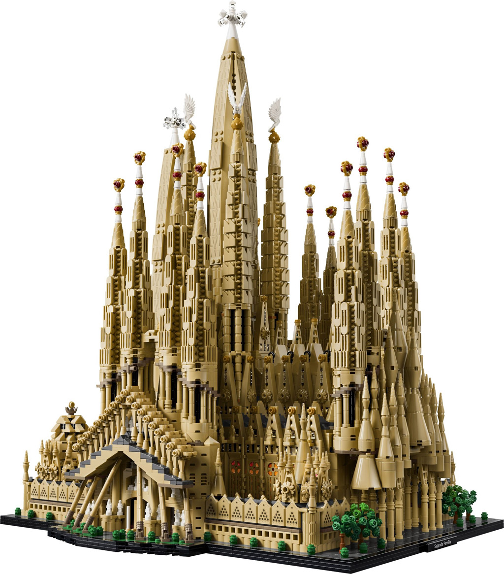 LEGO 21065 圣家堂细节特写