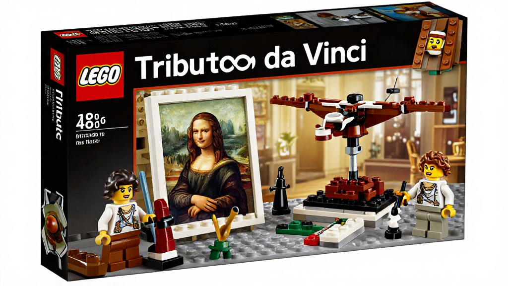 LEGO 40902 Tribute to Leonardo da Vinci GWP