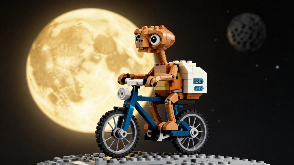 乐高Ideas 21370 E.T.外星人正式发布！1,226颗粒完美还原经典名作，发光心跳设计情怀拉满