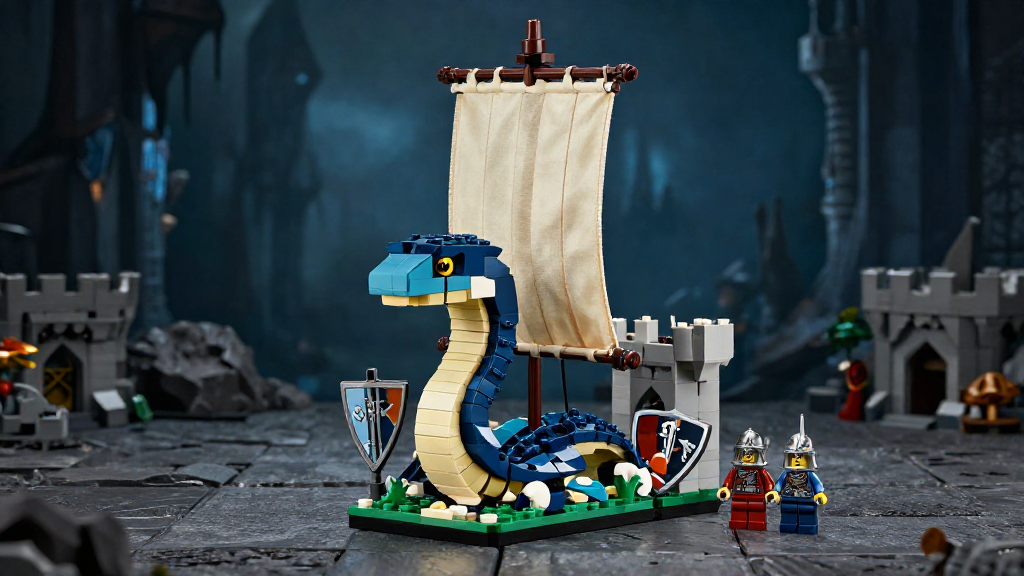 LEGO Ideas Sea Serpent 40912 gift with purchase set with knights