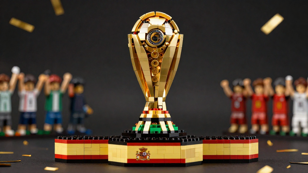乐高FIFA世界杯官方奖杯冠军版4000351西班牙独家发售深度测评——2845颗粒冠军专属纪念套装十月登场