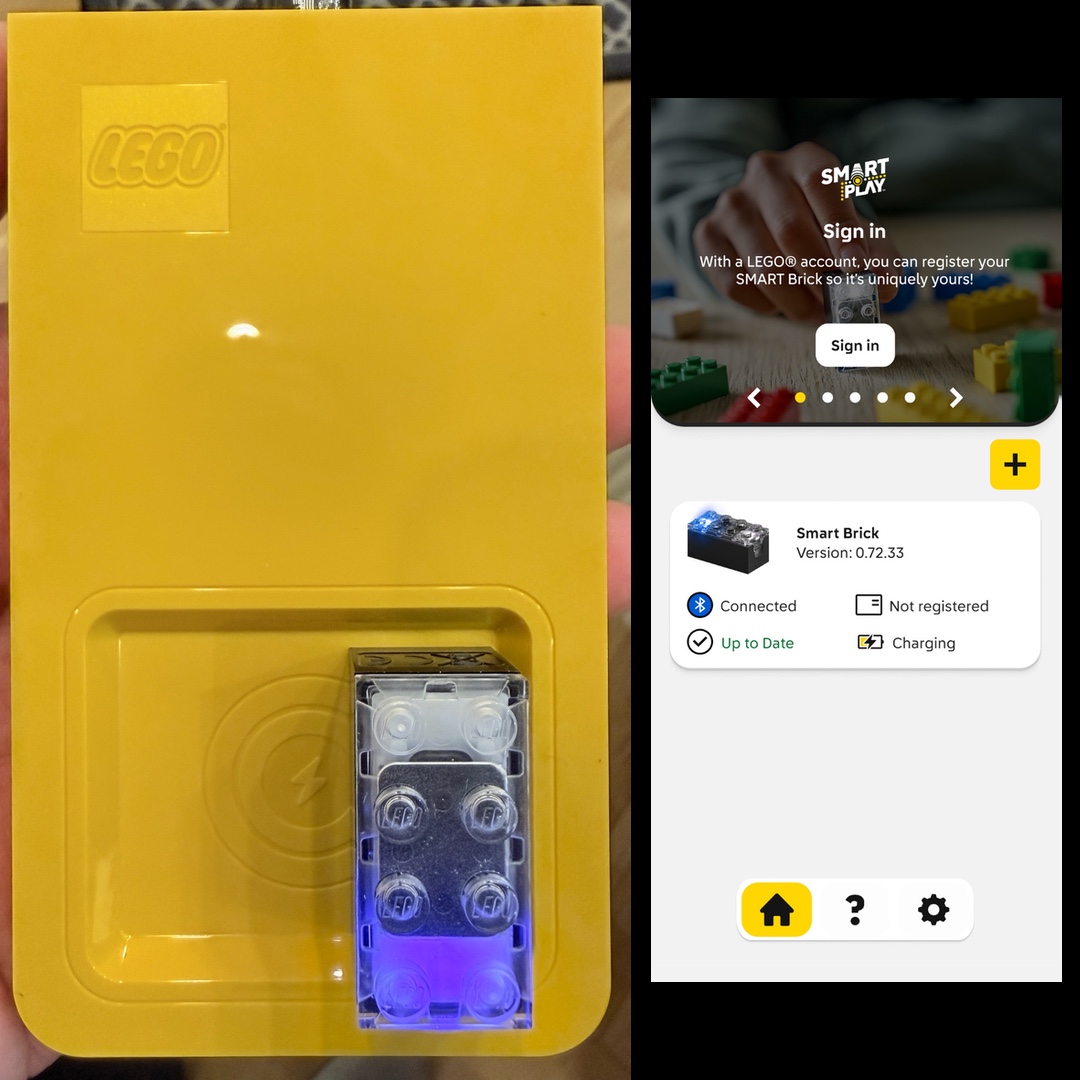乐高Smart Brick v0.72.33 固件更新示意图