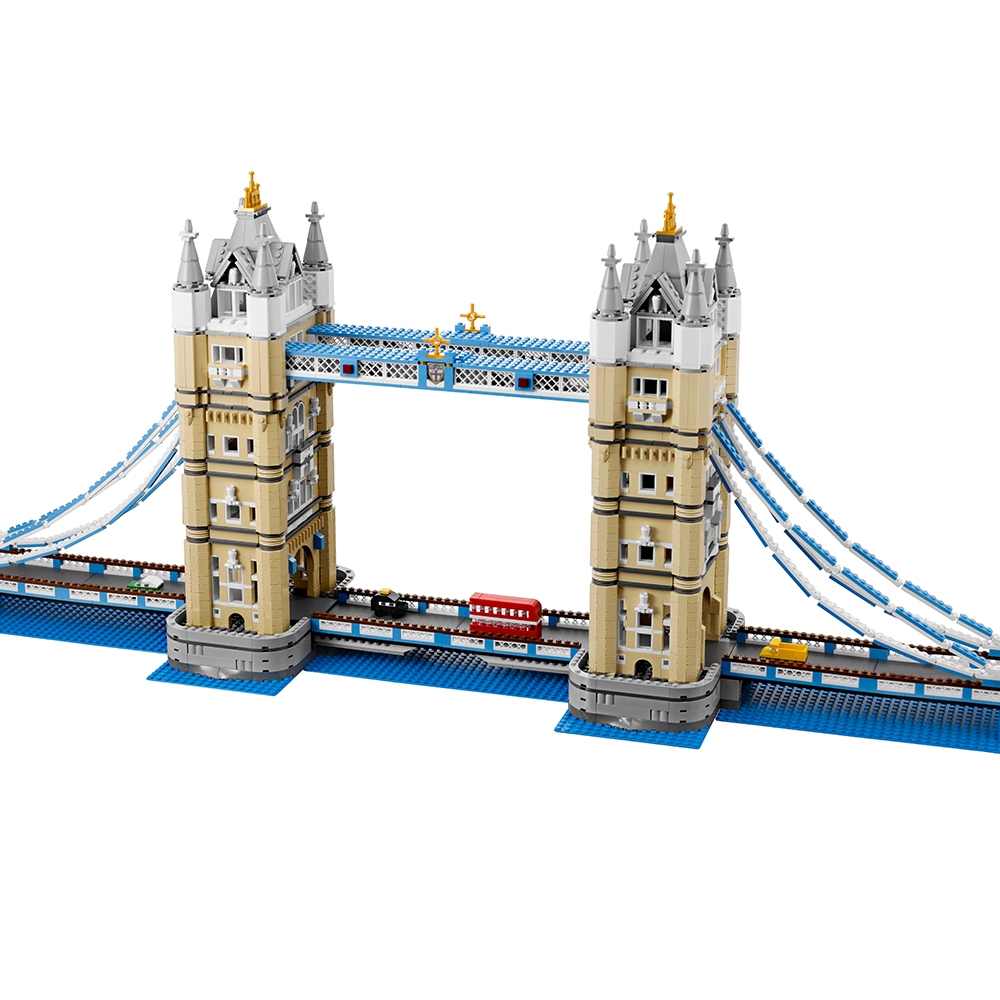 LEGO 10214 Creator Expert Tower Bridge comparison
