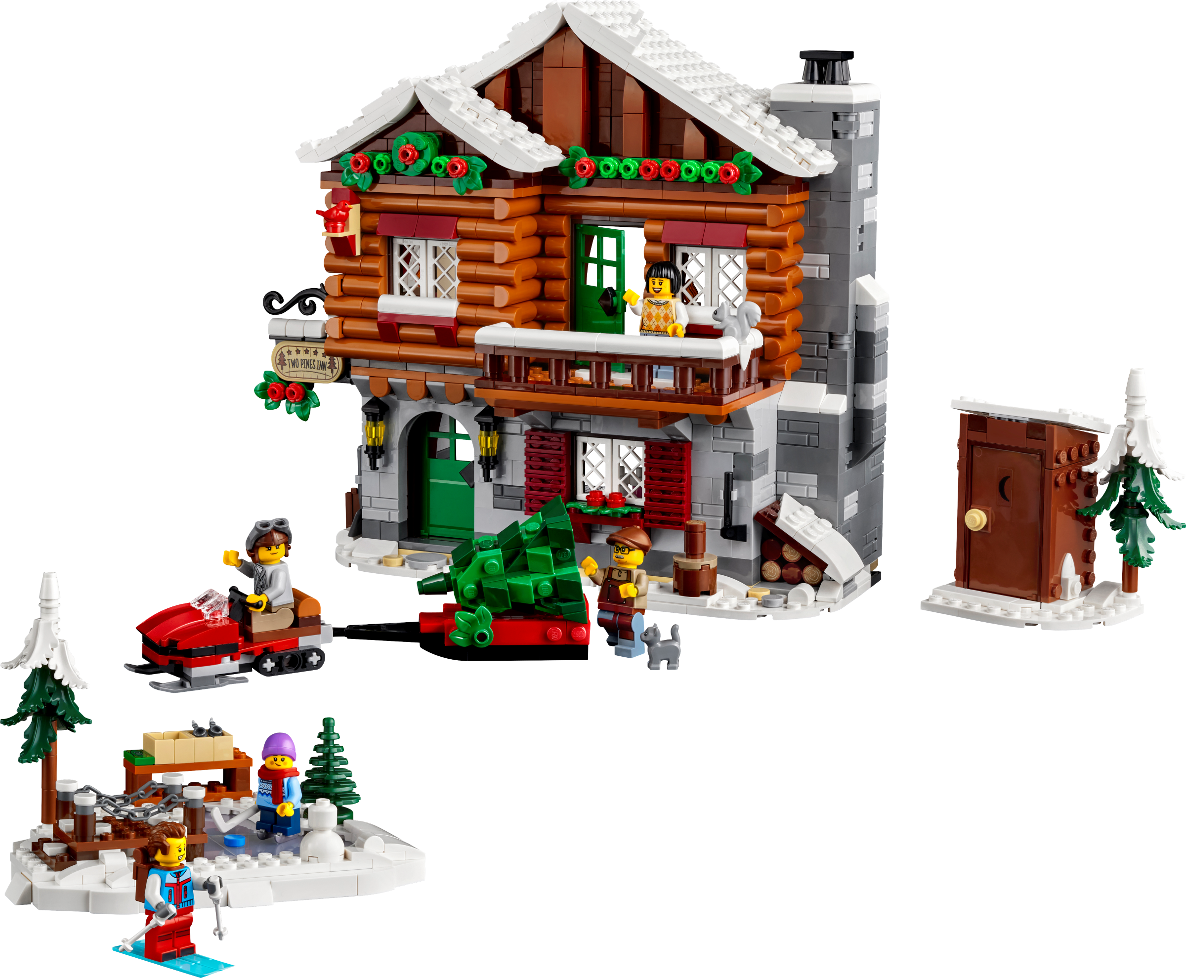 乐高 LEGO 10325 雪山小屋