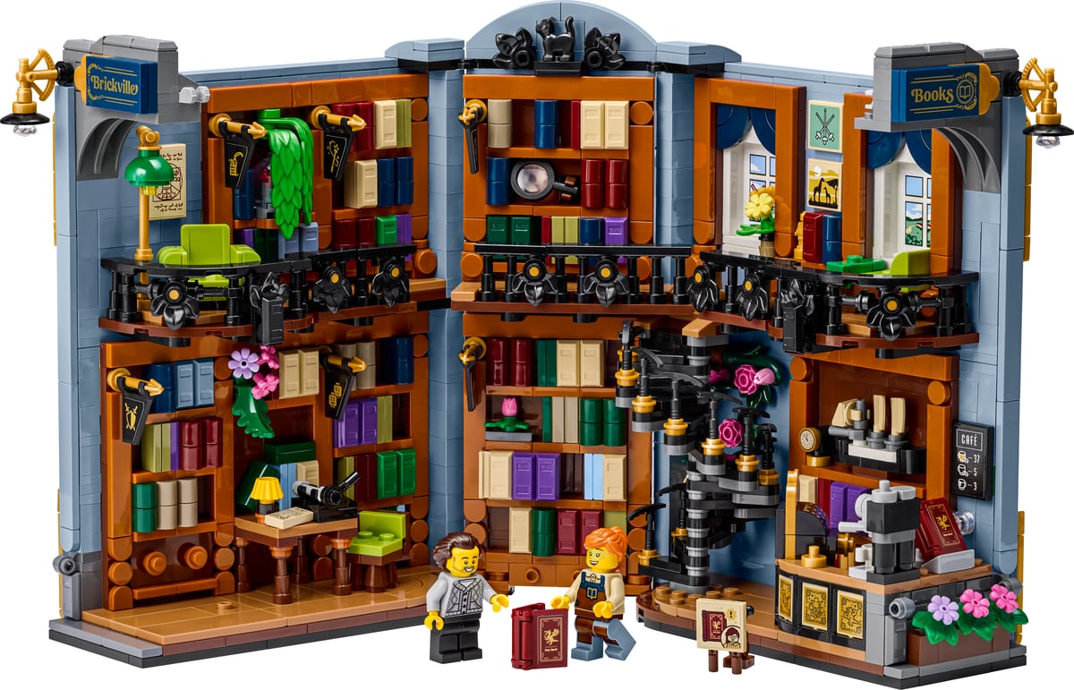 乐高 LEGO 11379 书店:书架装饰