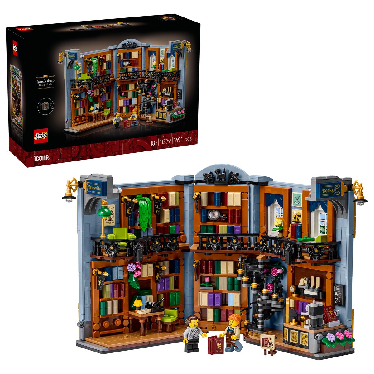 乐高 LEGO 11379 书店:书架装饰 - 图片 3