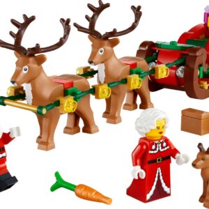 乐高 LEGO 40866 圣诞老人的圣诞雪橇冒险