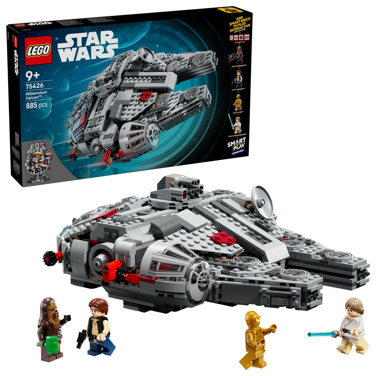 乐高 LEGO 75426 奇智妙玩:千年隼号星际飞船 - 图片 3