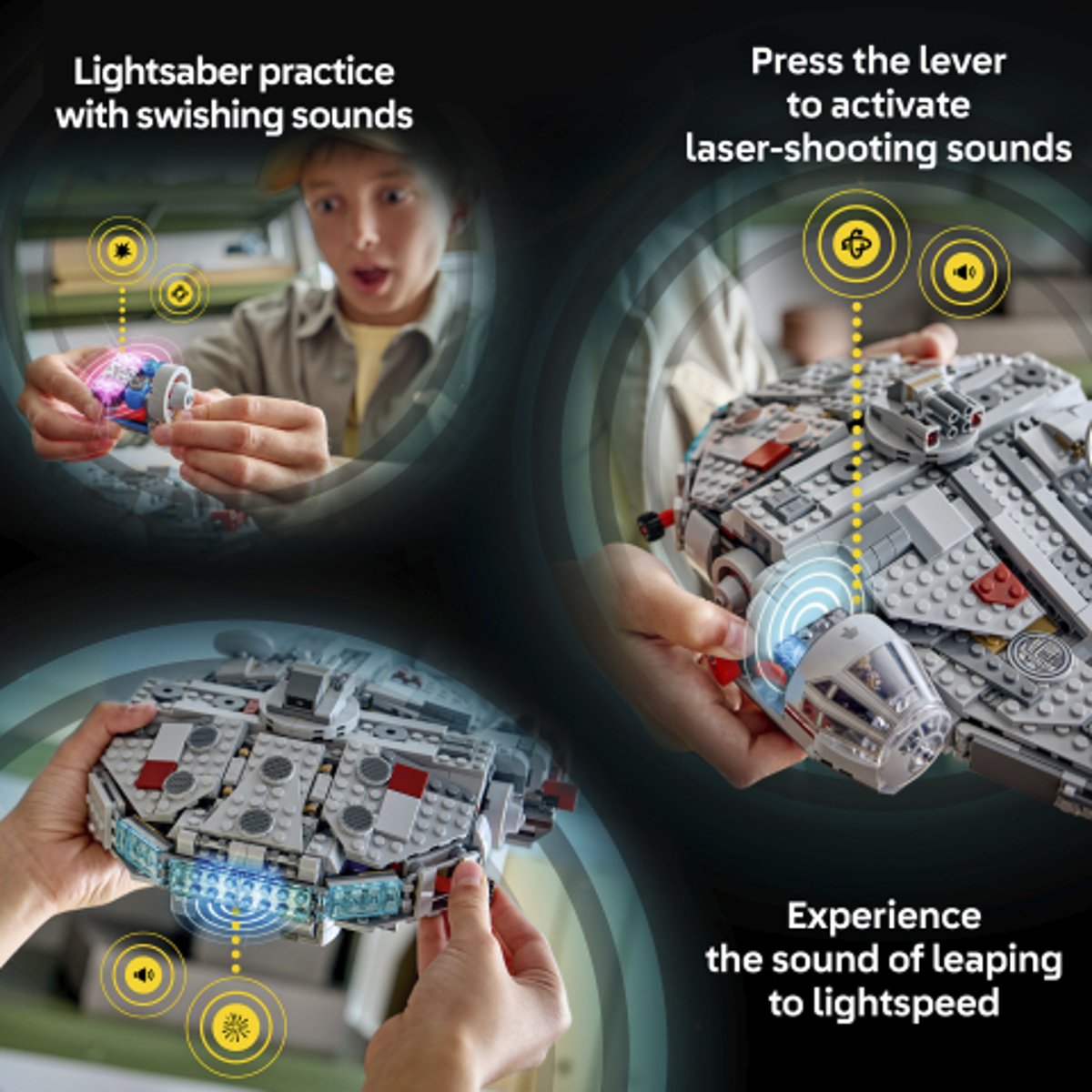 乐高 LEGO 75426 奇智妙玩:千年隼号星际飞船 - 图片 5
