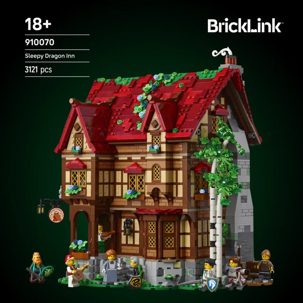 BrickLink设计师计划第9系列910070沉睡巨龙酒馆
