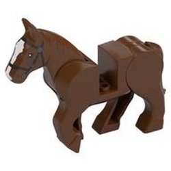 乐高Pick a Brick退市零件:6022359 带缰绳的马