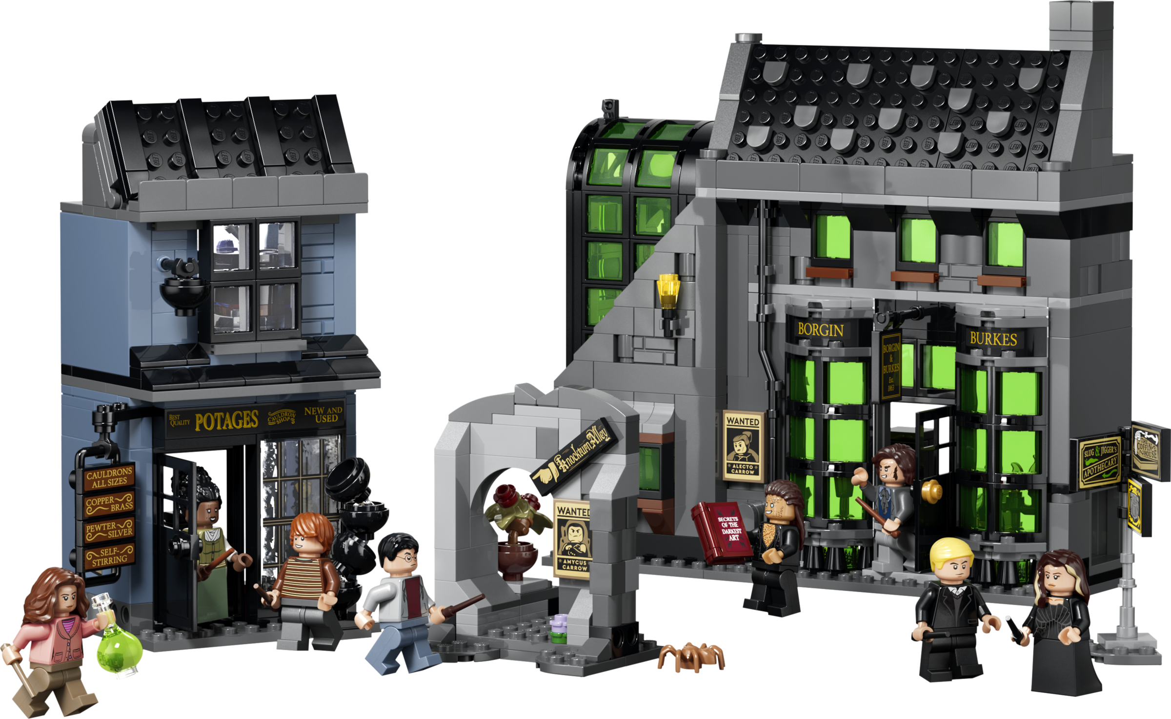 乐高 LEGO 76471 翻倒巷魔法店