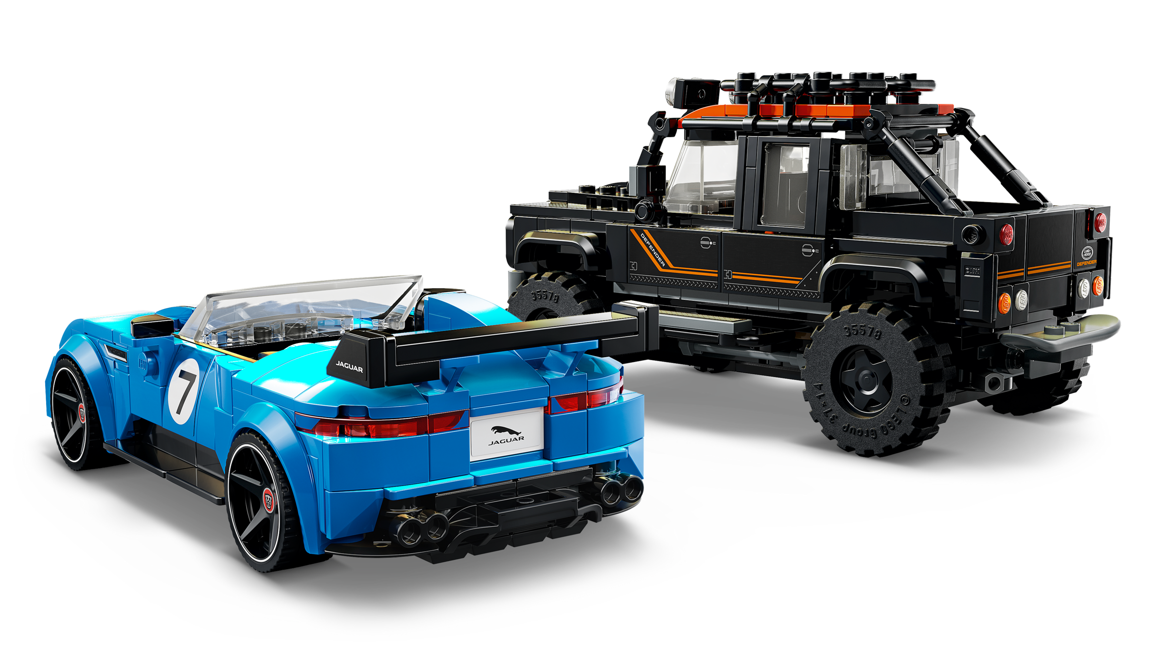 乐高 LEGO 77264 捷豹Project 7&路虎Defender - 图片 6