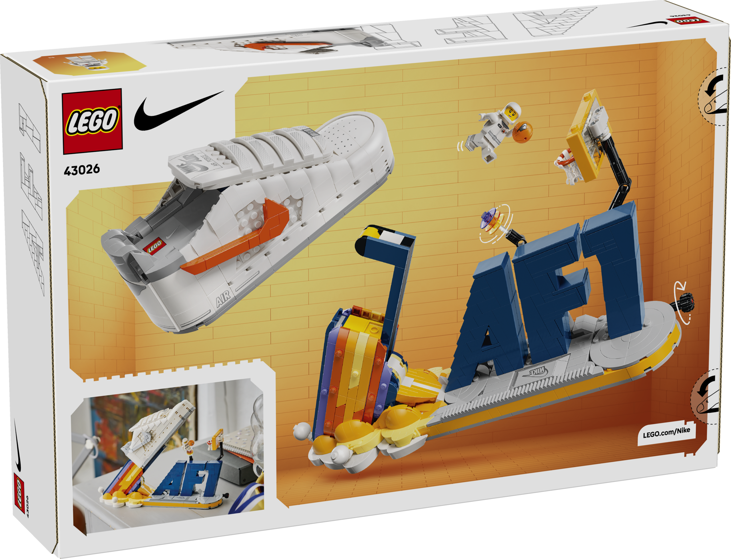 乐高 LEGO 43026 Nike Air Force 1 x 乐高®套装 - 图片 13