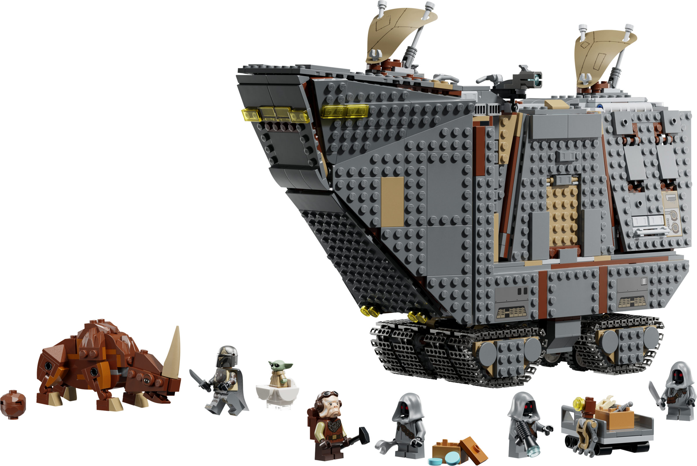 乐高 LEGO 75453 外域沙漠履带车和泥角兽 - 图片 2