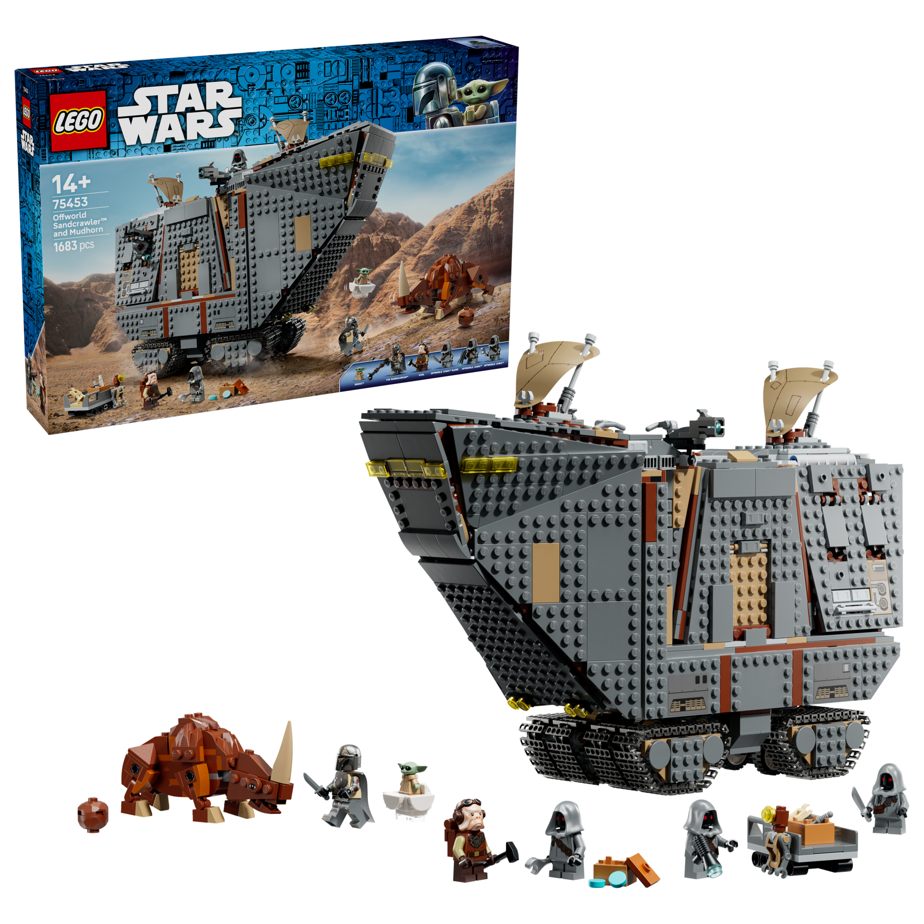 乐高 LEGO 75453 外域沙漠履带车和泥角兽 - 图片 3