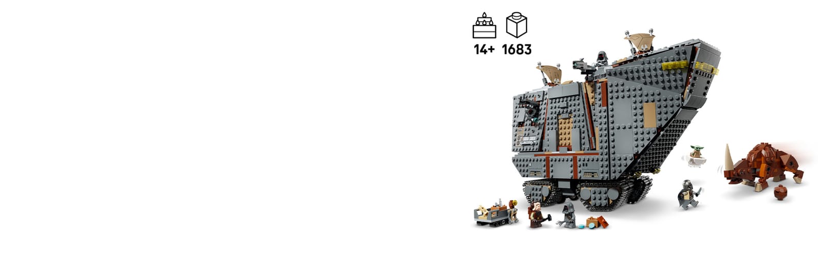 乐高 LEGO 75453 外域沙漠履带车和泥角兽 - 图片 22