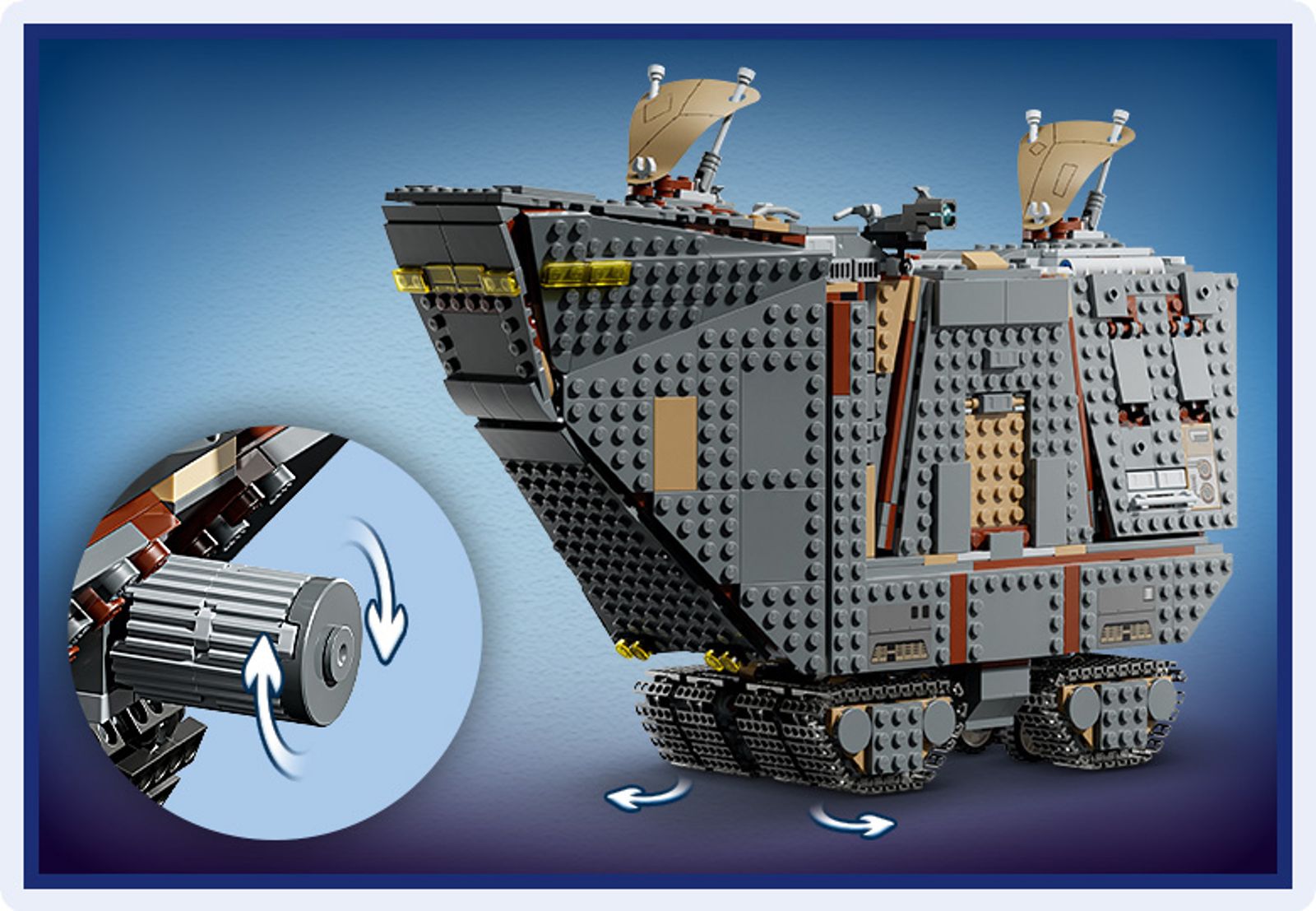 乐高 LEGO 75453 外域沙漠履带车和泥角兽 - 图片 24