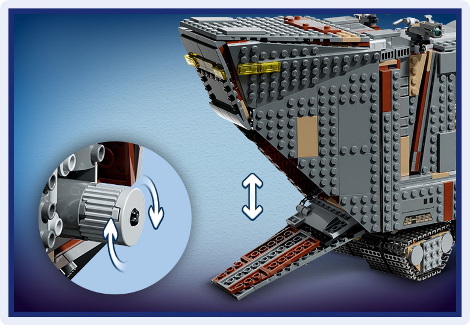 乐高 LEGO 75453 外域沙漠履带车和泥角兽 - 图片 25