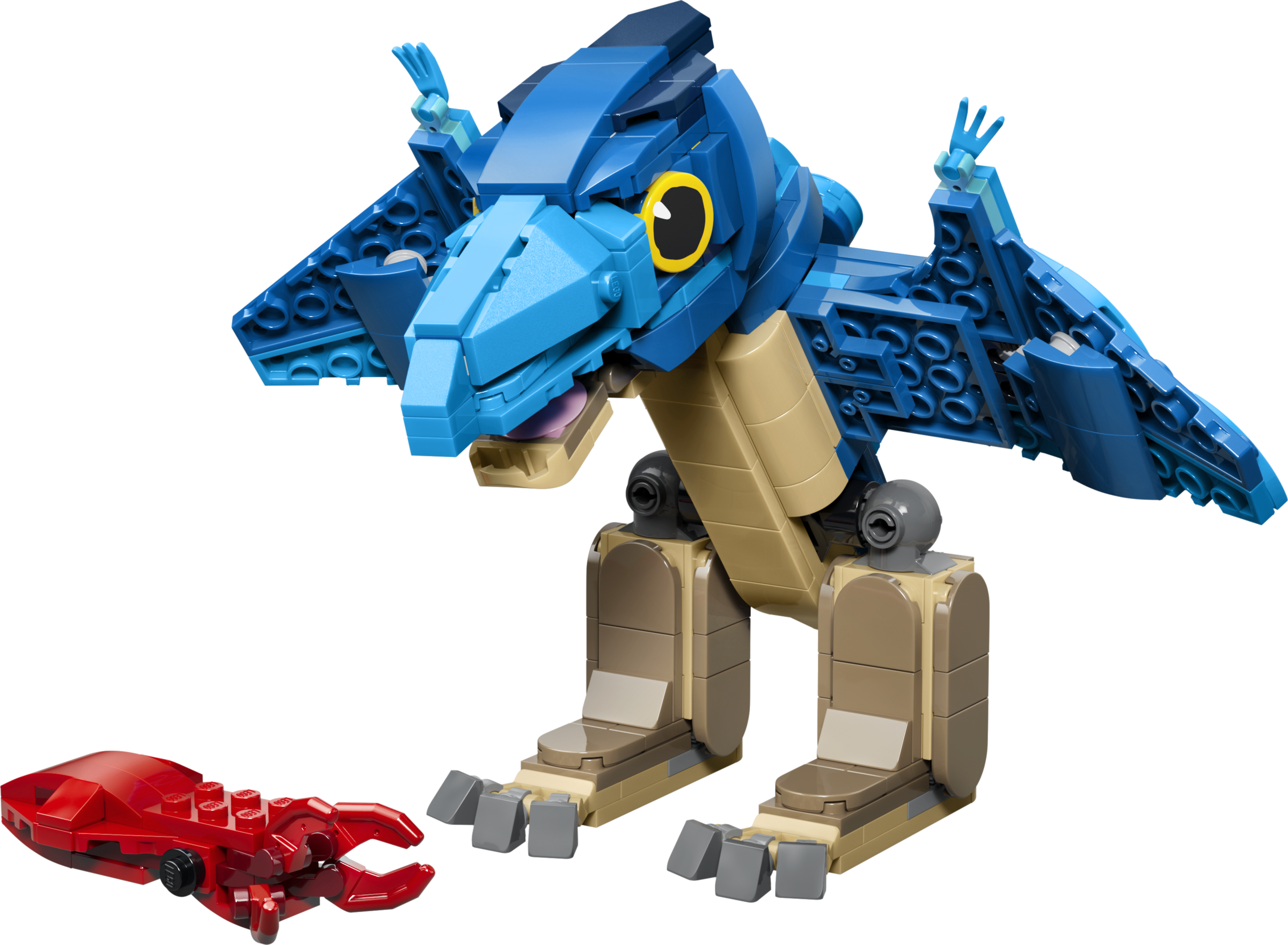 乐高 LEGO 77977 恐龙宝宝：无齿翼龙