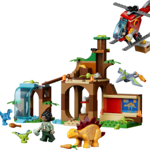乐高 LEGO 77981 迅猛龙、剑龙和无齿翼龙救援