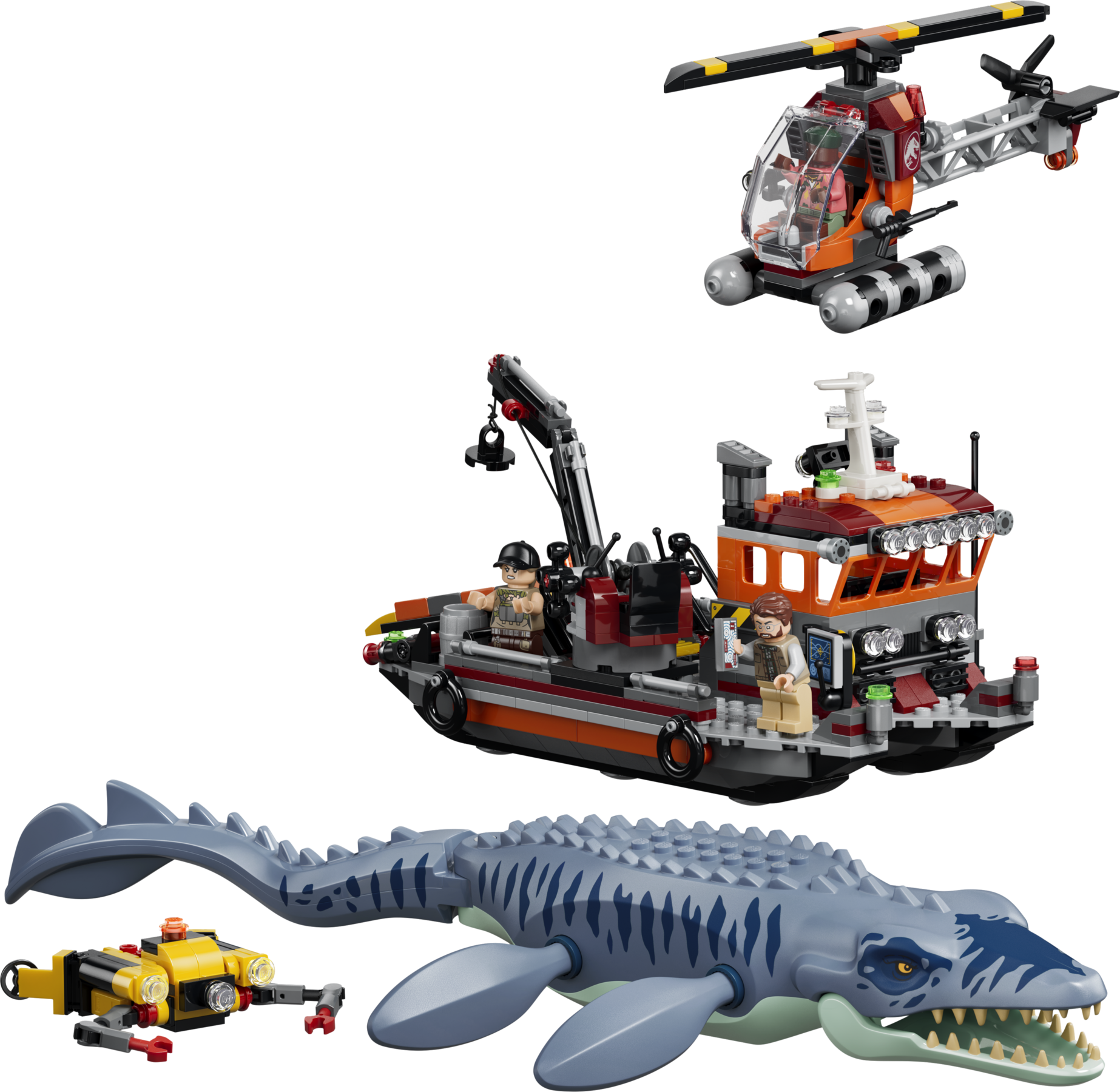 乐高 LEGO 77983 沧龙船只袭击