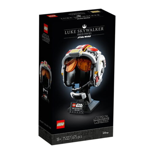 乐高(LEGO)积木 75327 卢克·天行者（红五）飞行员头盔