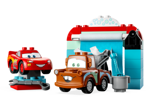 乐高(LEGO)积木 10996 闪电麦坤与板牙的洗车之乐