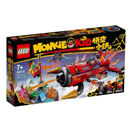 乐高(LEGO)积木 80019 红孩儿地狱火箭