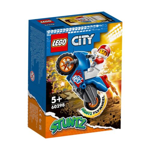乐高(LEGO)积木 60298 摩托车火箭发射特技