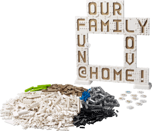 乐高(LEGO)积木 41839 素雅信息板